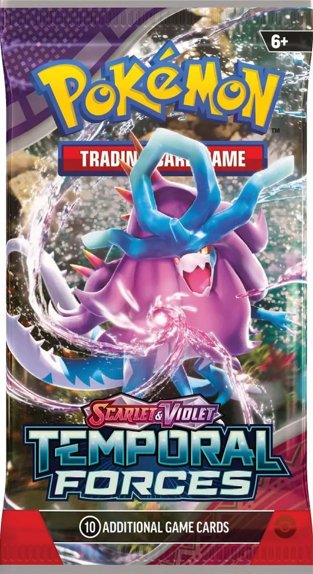 Alt view image 5 of 12 - Pokemon TCG: Scarlet & Violet - Temporal Forces Booster Box