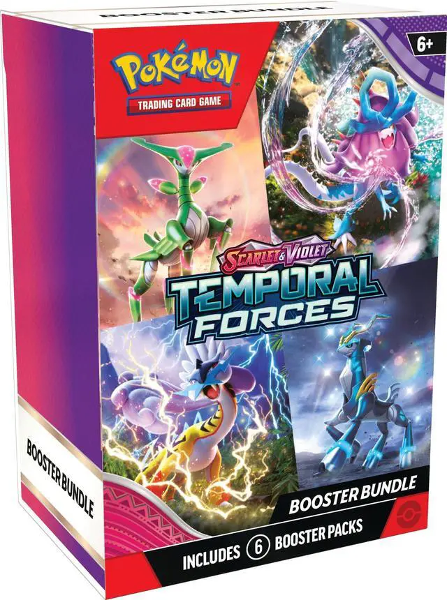 Alt view image 2 of 5 - Pokemon TCG: Scarlet & Violet - Temporal Forces Booster Bundle