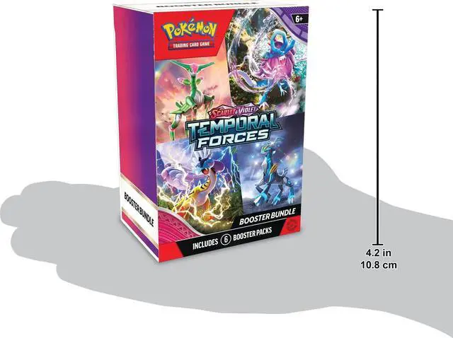 Alt view image 3 of 5 - Pokemon TCG: Scarlet & Violet - Temporal Forces Booster Bundle
