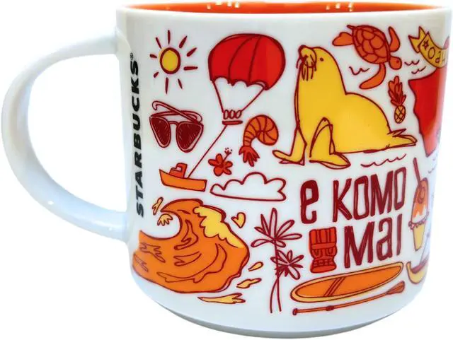 Alt view image 2 of 4 - Starbucks Been There Series Waikiki Ceramic Mug, 14 Oz