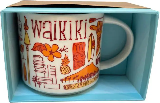 Alt view image 3 of 4 - Starbucks Been There Series Waikiki Ceramic Mug, 14 Oz