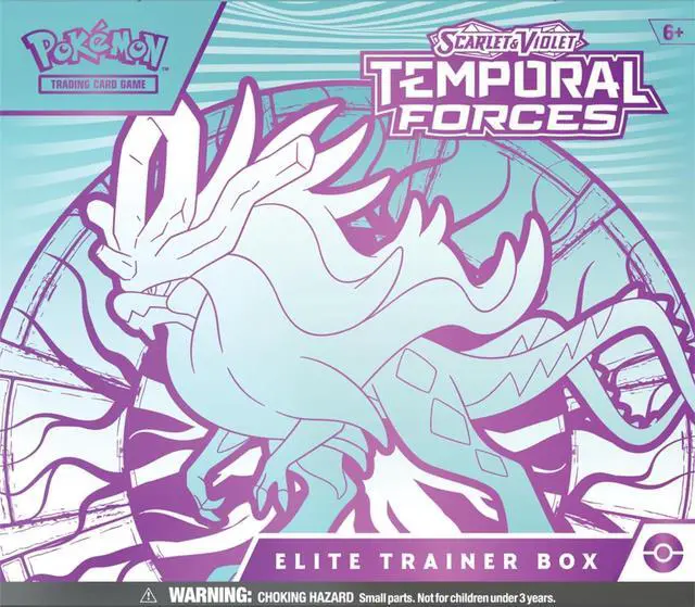 Main image of Pokemon TCG: Scarlet & Violet - Temporal Forces Elite Trainer Box [Walking Wake]