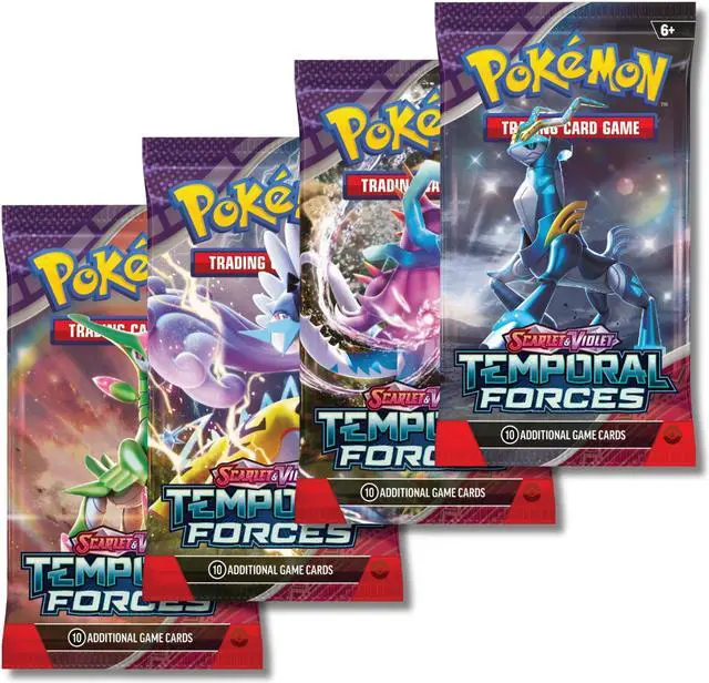 Main image of Pokemon Scarlet & Violet Temporal Forces | 4 Booster Packs