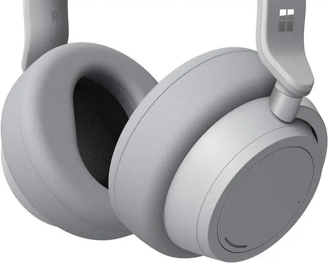 Alt view image 10 of 14 - NEW Microsoft Surface Headphones 2 - Light Gray