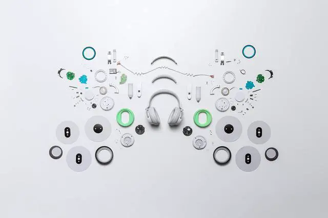 Alt view image 13 of 14 - NEW Microsoft Surface Headphones 2 - Light Gray