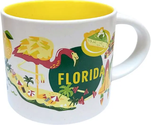Main image of Starbucks Discovery Series Florida Ceramic Mug, 14 Oz
