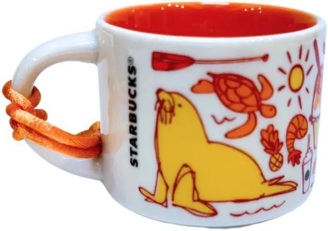 Alt view image 2 of 4 - Starbucks Been There Series Waikiki Ceramic Demitasse Ornament, 2 Oz