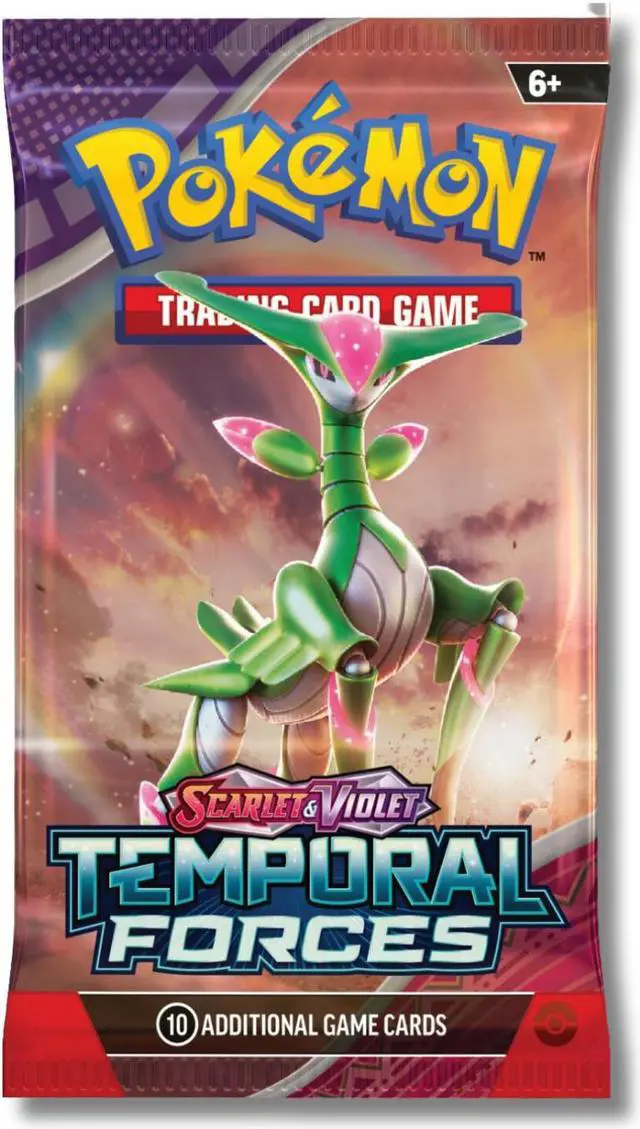 Main image of Pokemon Scarlet & Violet Temporal Forces Booster Pack | Iron Leaves