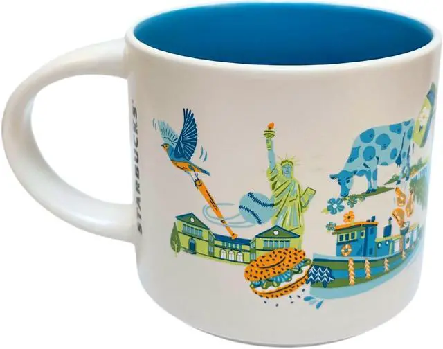 Alt view image 2 of 6 - Starbucks Discovery Series New York State Ceramic Mug, 14 Oz