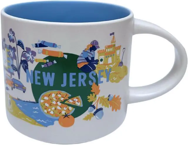 Main image of Starbucks Discovery Series New Jersey Ceramic Mug, 14 Oz