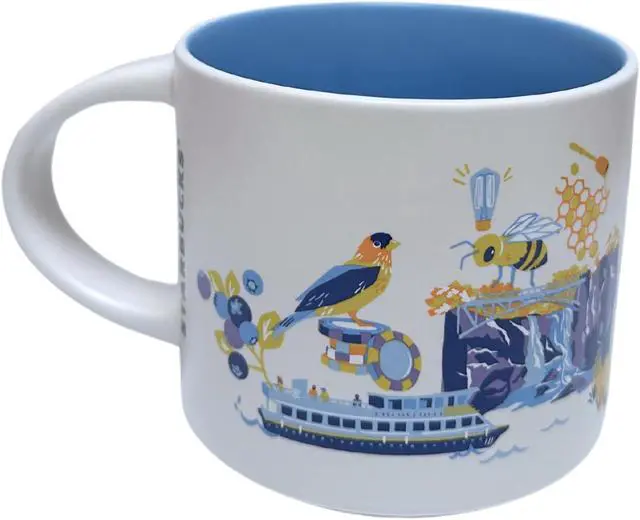 Alt view image 2 of 6 - Starbucks Discovery Series New Jersey Ceramic Mug, 14 Oz