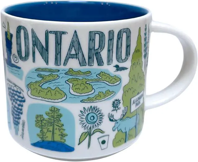 Main image of Starbucks Been There Series Ontario Ceramic Mug, 14 Oz