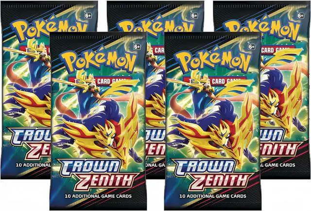 Main image of Pokemon Sword & Shield Crown Zenith | 5 Booster Packs