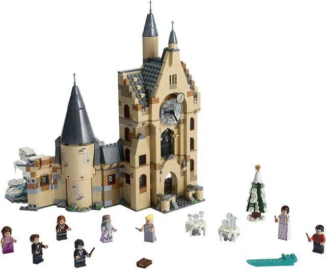Alt view image 2 of 7 - LEGO Harry Potter Hogwarts Clock Tower 75948 Build and Play Tower Set with Harry Potter Minifigures, Popular Harry Potter Gift and Playset with Ron Weasley, Hermione Granger and more (922 Pieces)