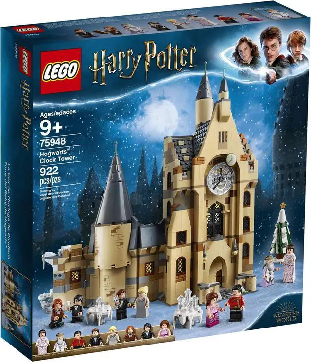 Alt view image 4 of 7 - LEGO Harry Potter Hogwarts Clock Tower 75948 Build and Play Tower Set with Harry Potter Minifigures, Popular Harry Potter Gift and Playset with Ron Weasley, Hermione Granger and more (922 Pieces)