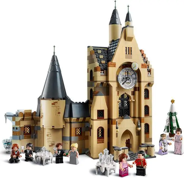 Alt view image 6 of 7 - LEGO Harry Potter Hogwarts Clock Tower 75948 Build and Play Tower Set with Harry Potter Minifigures, Popular Harry Potter Gift and Playset with Ron Weasley, Hermione Granger and more (922 Pieces)