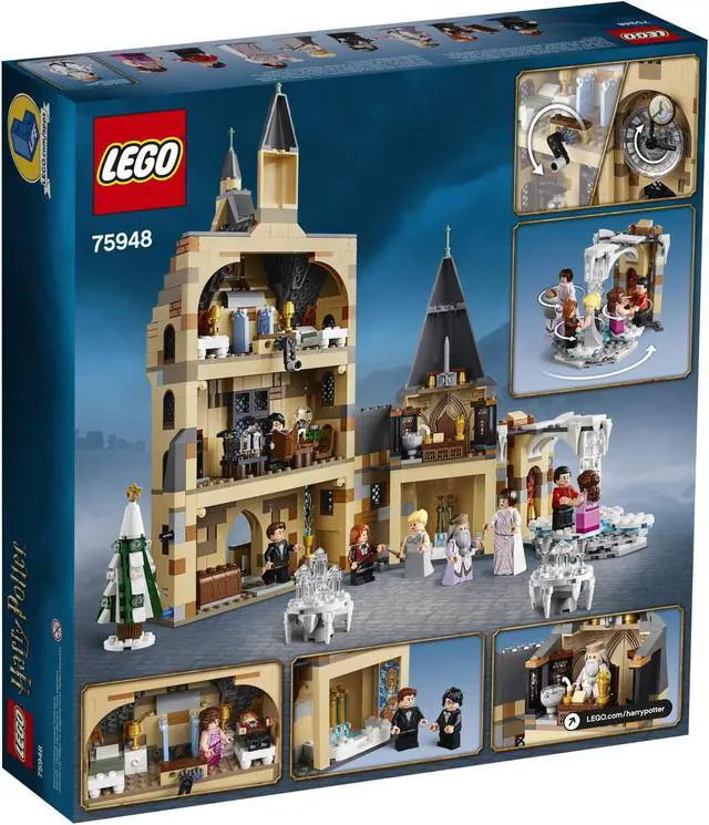 Alt view image 5 of 7 - LEGO Harry Potter Hogwarts Clock Tower 75948 Build and Play Tower Set with Harry Potter Minifigures, Popular Harry Potter Gift and Playset with Ron Weasley, Hermione Granger and more (922 Pieces)