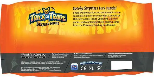 Alt view image 2 of 3 - Pokemon 2024 Trick or Trade | 35-Mini-Booster-Pack Bundle