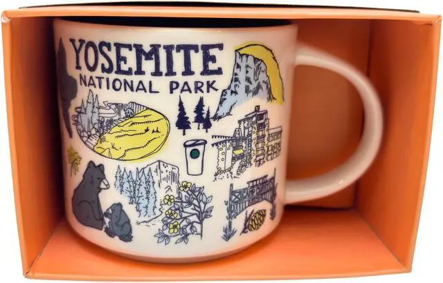 Alt view image 4 of 5 - Starbucks Been There Series Yosemite National Park Ceramic Mug, 14 Oz