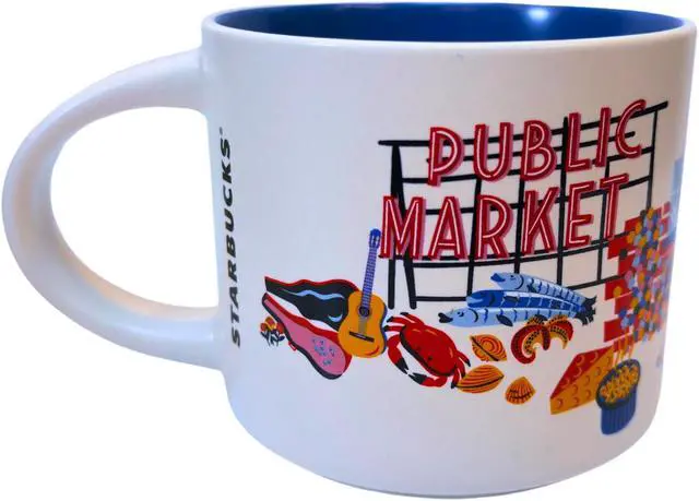 Alt view image 3 of 6 - Starbucks Discovery Series Pike Place Ceramic Mug, 14 Oz