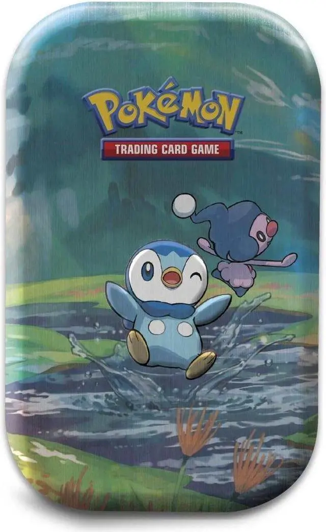Main image of Pokemon TCG: Sinnoh Stars Mini Tin | Piplup & Mime Jr.