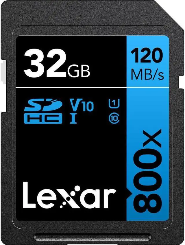 Alt view image 13 of 20 - Lexar LSD0800032G-BNNNU High-Performance 800x 32GB  SDXC UHS-I Cards, Up to 120MB/s Read, for Point-and-Shoot Cameras