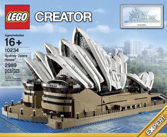 Alt view image 7 of 10 - LEGO Creator Expert 10234 Sydney Opera House