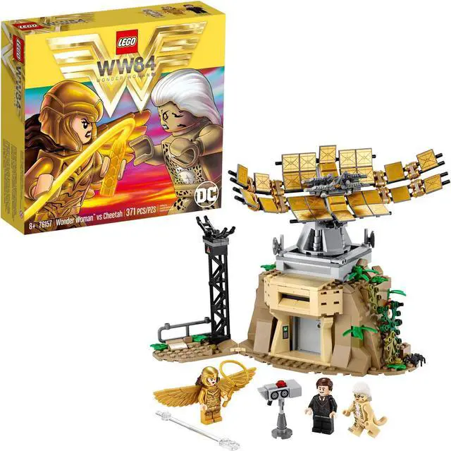Main image of LEGO DC Wonder Woman vs Cheetah 76157 with Wonder Woman (371 Pieces)