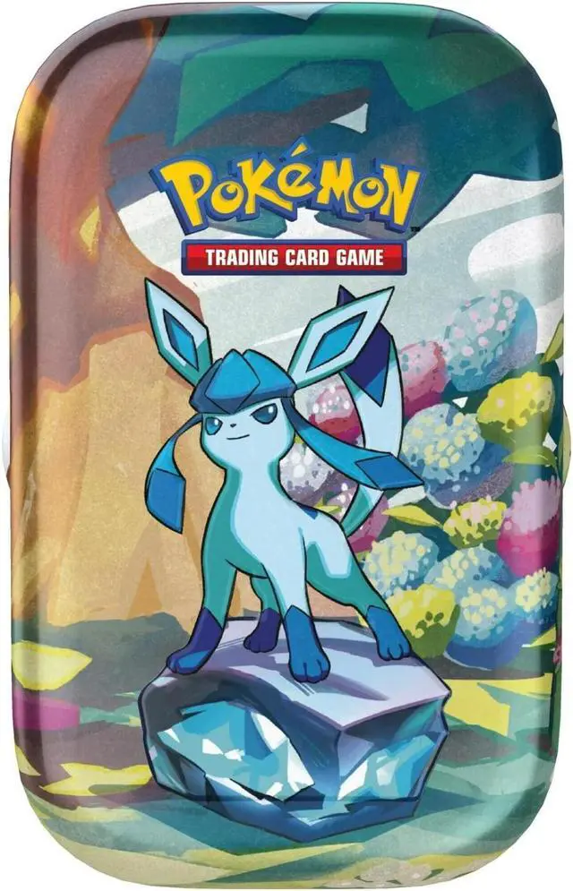 Main image of Pokemon TCG Scarlet & Violet Prismatic Evolutions Mini Tin | Glaceon