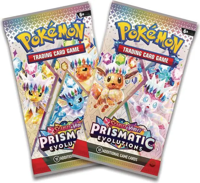 Alt view image 2 of 3 - Pokemon TCG Scarlet & Violet Prismatic Evolutions Mini Tin | Vaporeon