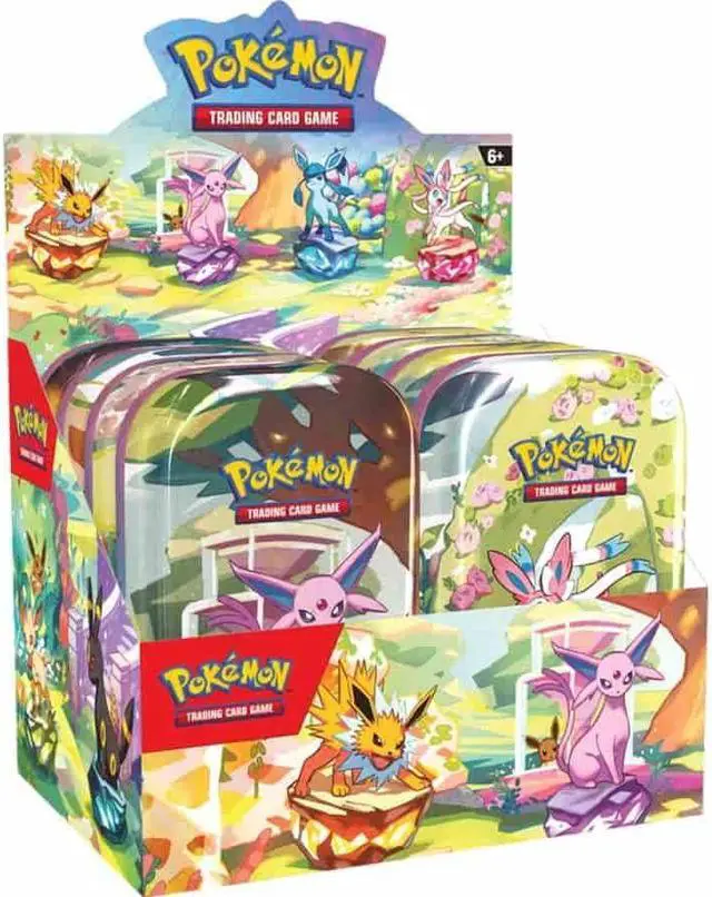 Main image of Pokemon TCG: Scarlet & Violet - Prismatic Evolutions Mini Tin Display