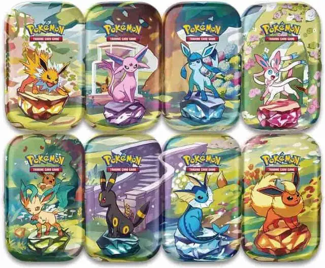 Alt view image 2 of 8 - Pokemon TCG: Scarlet & Violet - Prismatic Evolutions Mini Tin Display