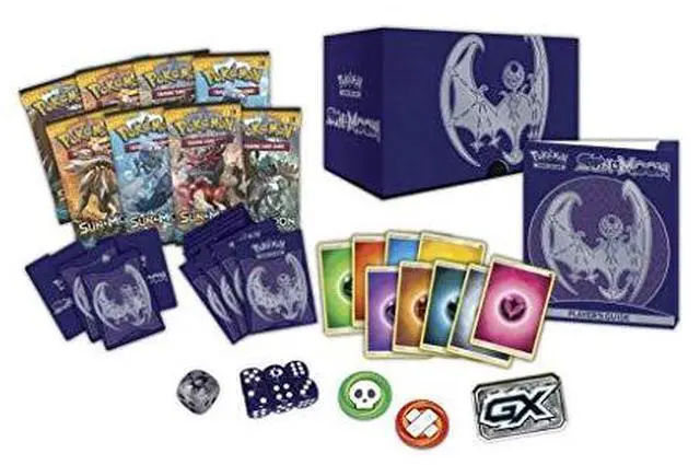 Alt view image 2 of 4 - Pokemon TCG: Sun & Moon - Sun & Moon Base Set Elite Trainer Box (Lunala)