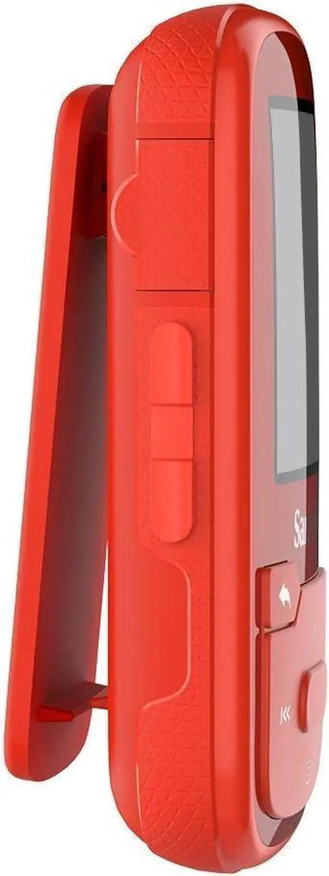 Alt view image 3 of 4 - SanDisk 16GB Clip Sport Plus MP3 Player, Red - Bluetooth, LCD Screen, FM Radio - SDMX28-016G-G46R (Certified Refurbished)