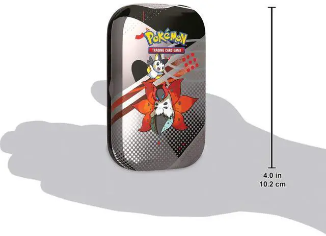 Alt view image 3 of 3 - Pokemon TCG: Scarlet & Violet - Unova Mini Tin [Volcarona & Emolga]