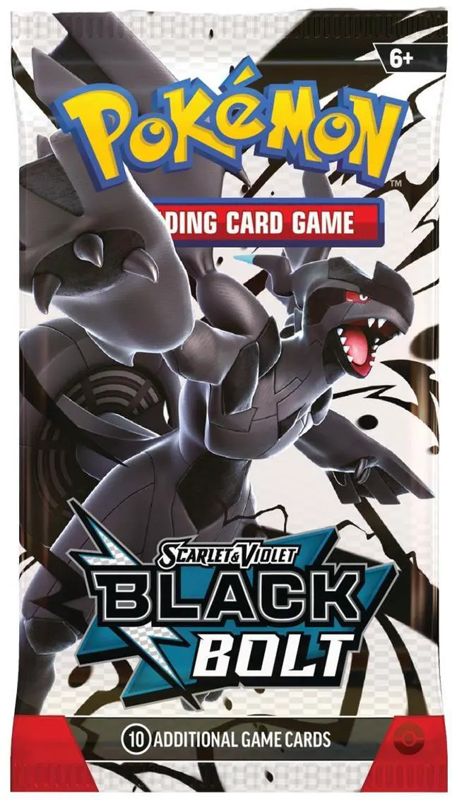 Main image of Pokemon SV10.5 Black Bolt Booster Pack