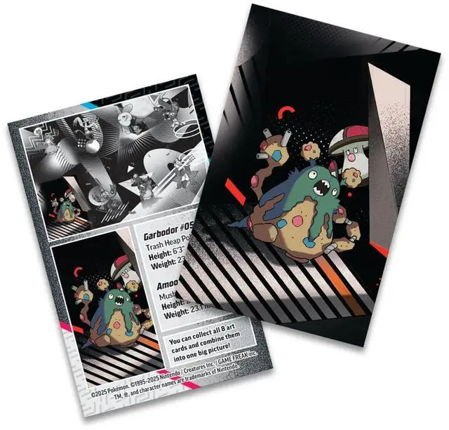 Alt view image 2 of 3 - Pokemon TCG: Scarlet & Violet - Unova Mini Tin [Garbodor & Amoonguss]