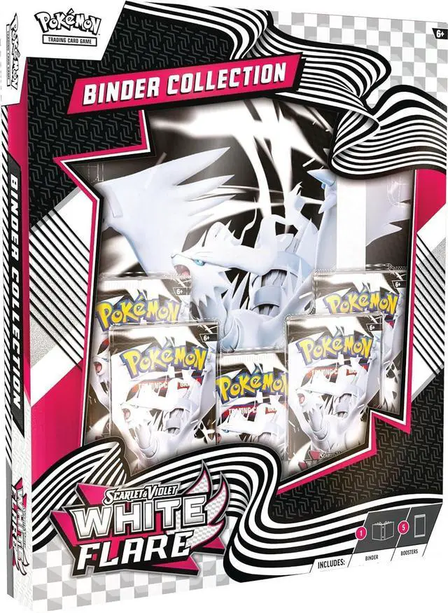 Alt view image 3 of 7 - Pokemon SV10.5 Black Bolt and White Flare Binder Collections