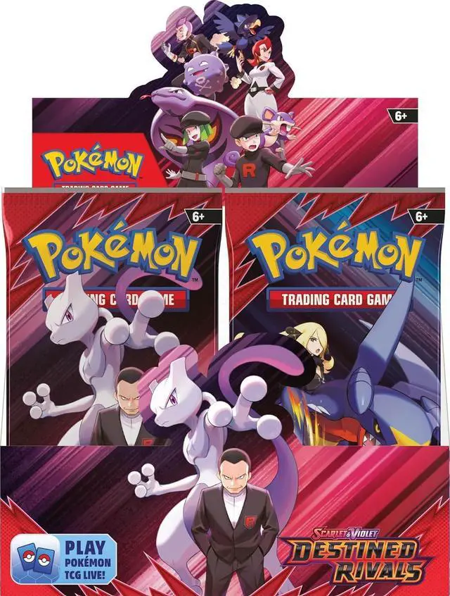 Alt view image 6 of 12 - Pokemon TCG: Scarlet & Violet - Destined Rivals Booster Box