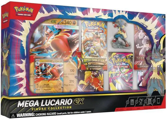 Main image of Pokemon ME1 Mega Evolution Lucario Figure Collection