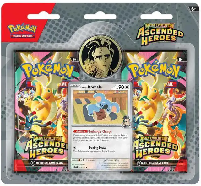 Main image of Pokemon ME2.5 Ascended Heroes 2-Pack Blister | Larry