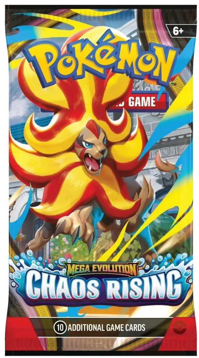 Alt view image 6 of 6 - Pokemon ME4 Mega Evolution Chaos Rising Booster Boxes (2-Pack)