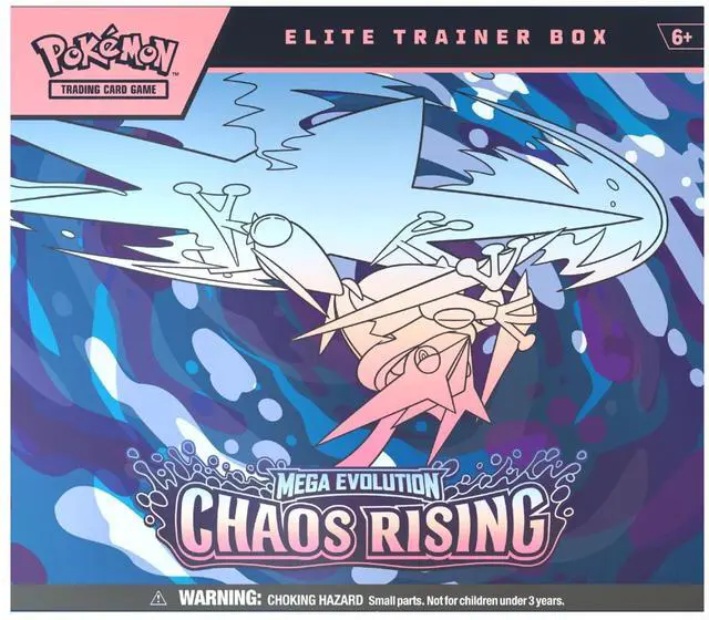 Alt view image 2 of 8 - Pokemon ME4 Mega Evolution Chaos Rising Elite Trainer Box