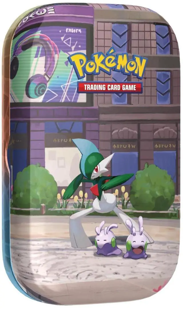 Alt view image 2 of 3 - Pokemon Lumiose City Mini Tin | Gallade & Gloomy
