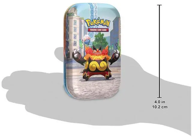 Alt view image 3 of 3 - Pokemon Lumiose City Mini Tin | Emboar & Inkay