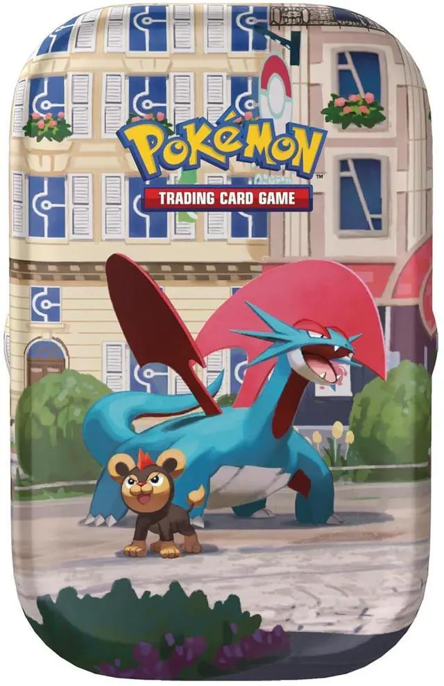 Main image of Pokemon Lumiose City Mini Tin | Salamence and Litleo