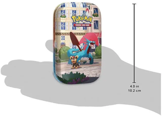 Alt view image 3 of 3 - Pokemon Lumiose City Mini Tin | Salamence and Litleo