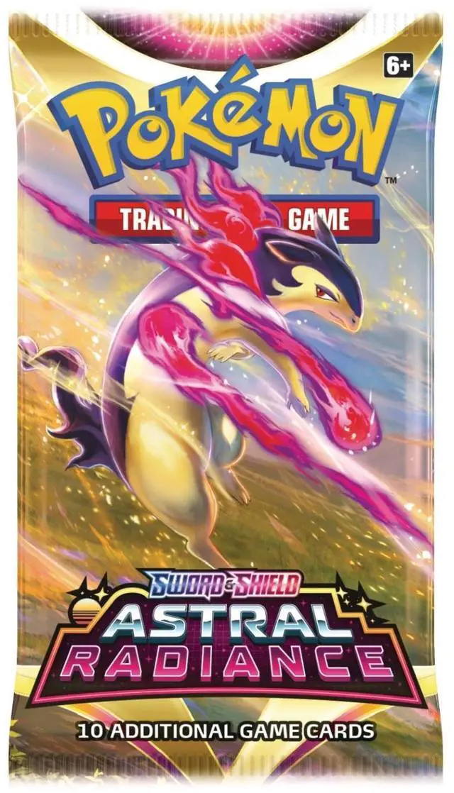 Main image of Pokemon SS10 Sword and Shield Astral Radiance Booster Pack | Typhlosion