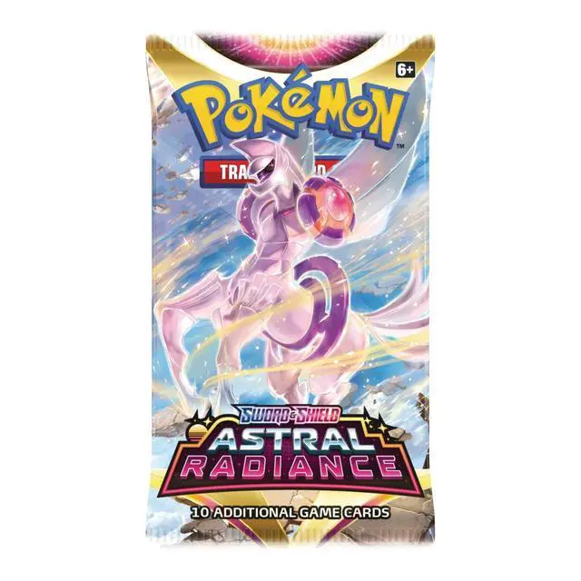 Alt view image 2 of 6 - Pokemon SS10 Sword and Shield Astral Radiance Art Set | 5 Booster Packs (One of Each Artwork)