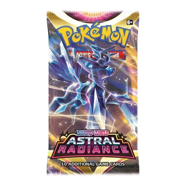 Alt view image 3 of 6 - Pokemon SS10 Sword and Shield Astral Radiance Art Set | 5 Booster Packs (One of Each Artwork)